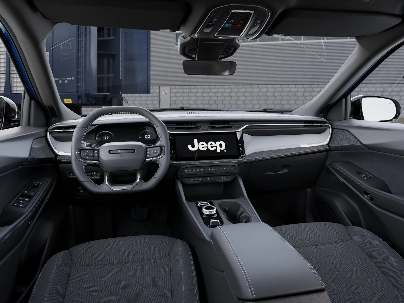 New 2026 Hydro Blue Pearl-Coat Exterior Paint Jeep Laredo image 8