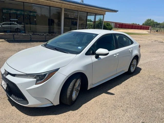 Used 2022 Toyota Corolla LE with VIN 5YFVPMAE3NP303211 for sale in Mount Pleasant, TX