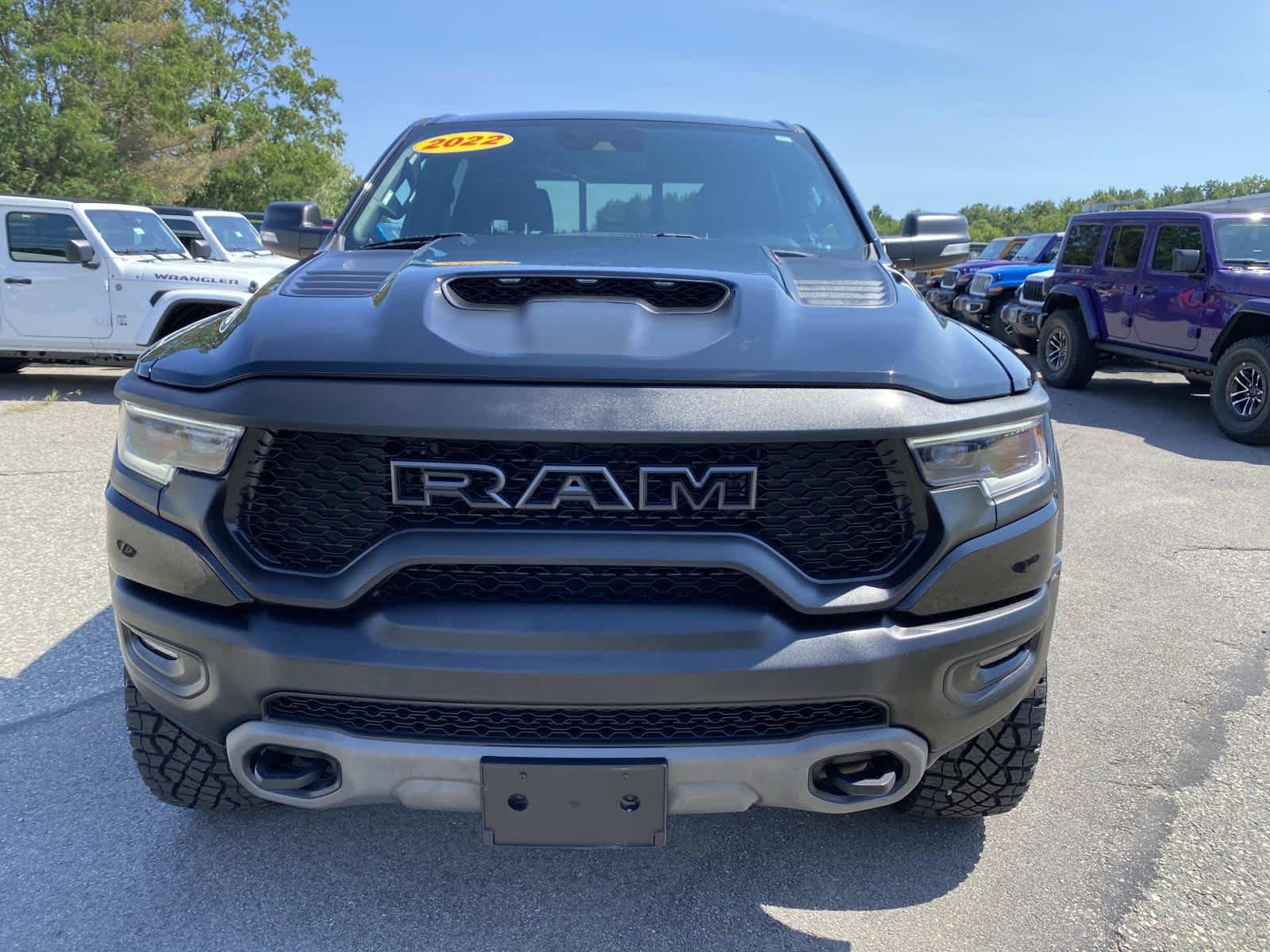 Used 2022 Diamond Black Crystal Pearlcoat Ram TRX image 11