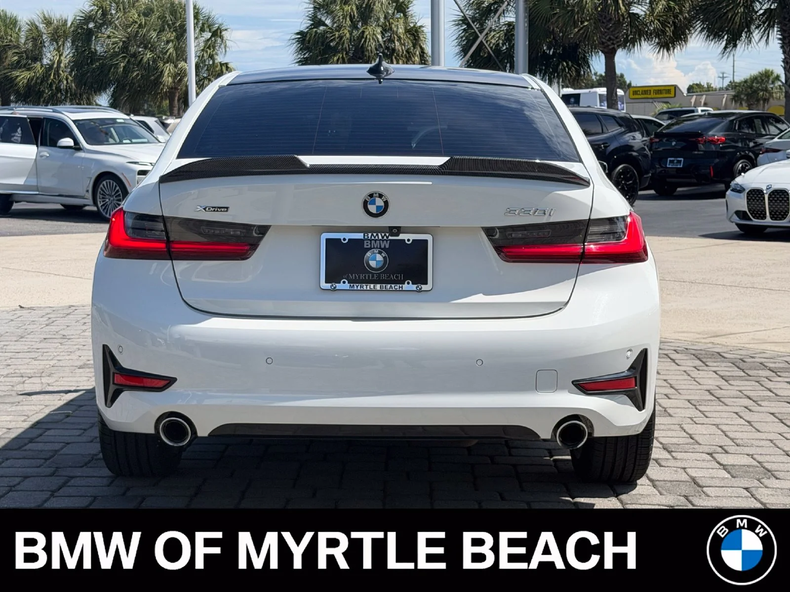 Used 2021 Alpine White BMW 330i xDrive image 10