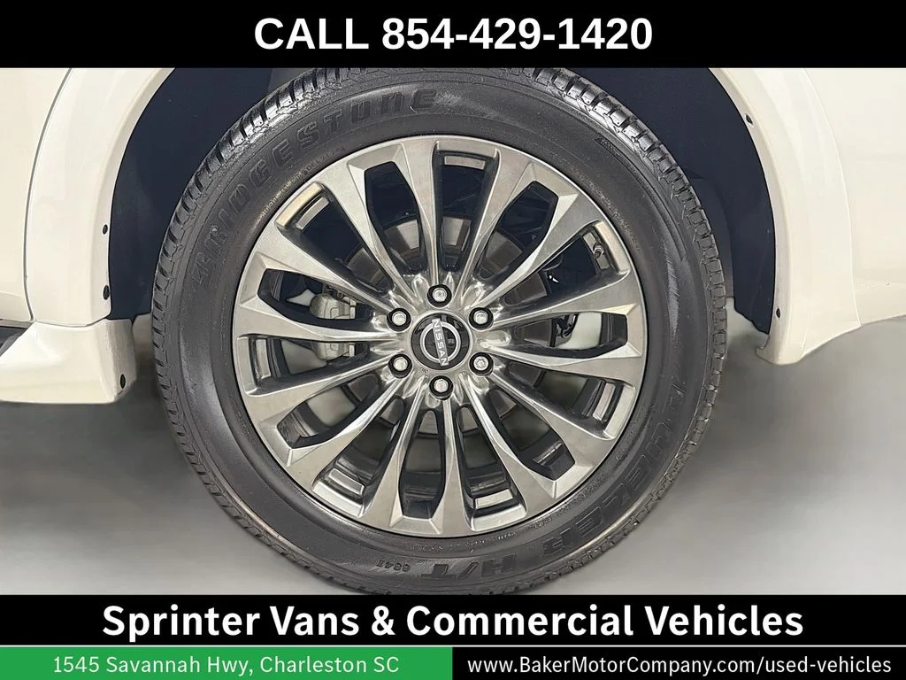 Used 2024 Aspen White Nissan Platinum image 35