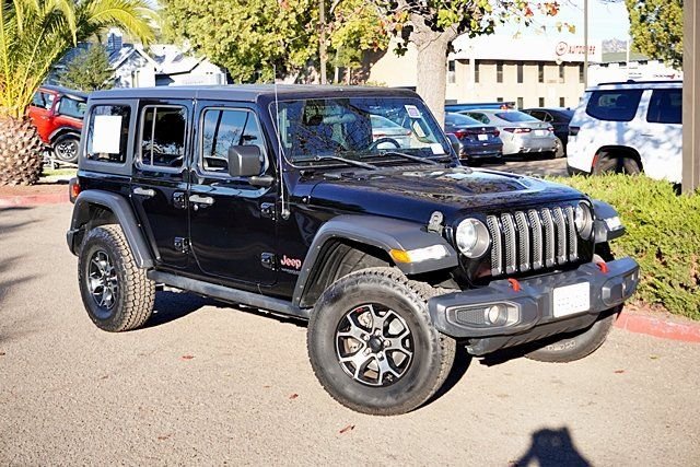 Used 2020 Black Jeep 4-Door Rubicon image 2
