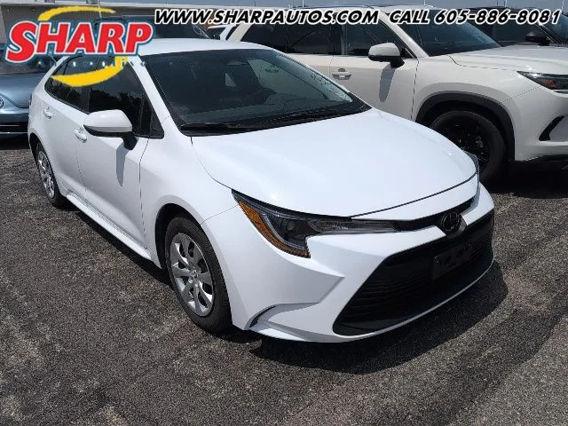 Used 2026 White Toyota LE image 1