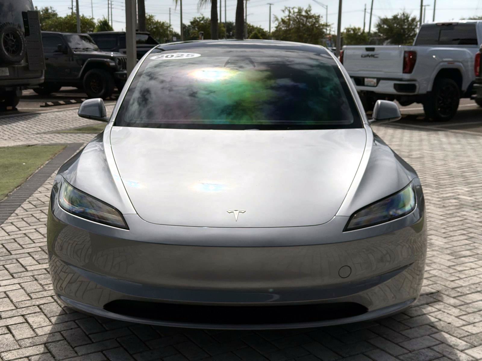 Used 2025 Tesla Model 3 Long Range with VIN 5YJ3E1EB9SF940042 for sale in Pinellas Park, FL