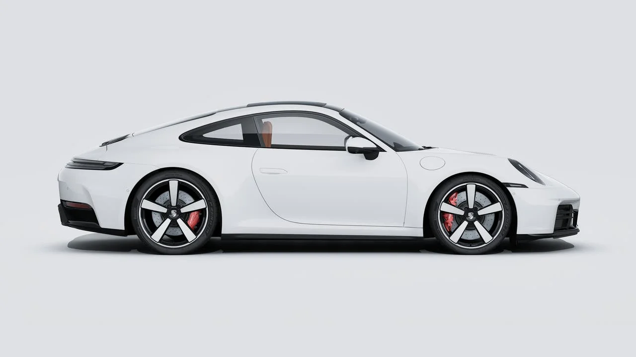 New 2026 White Porsche Carrera 4S image 6
