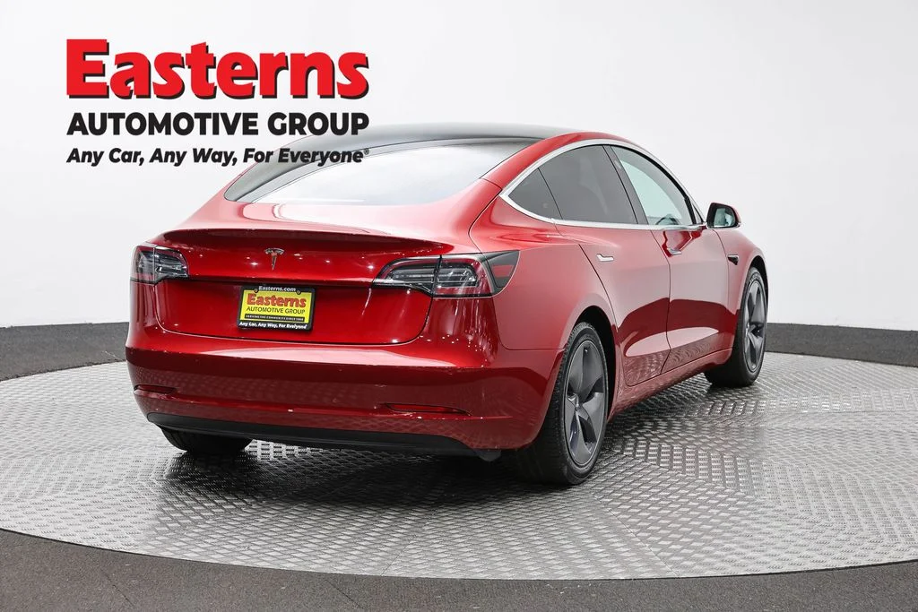 Used 2020 Red Tesla Standard image 5