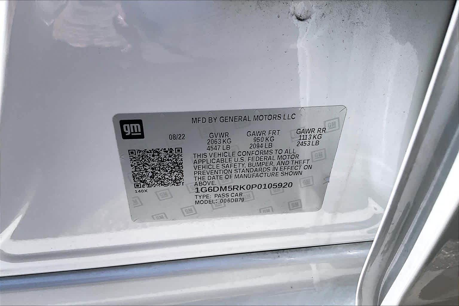 Used 2023 CRYSTAL WHITE TRICOAT Cadillac Luxury image 59