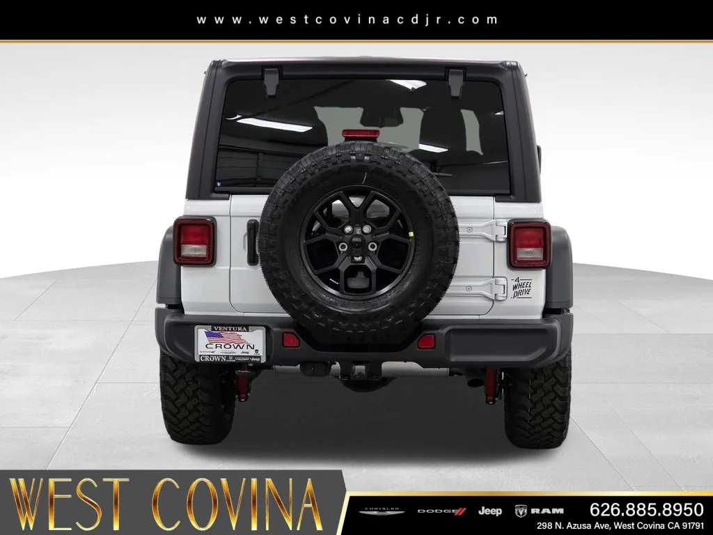 New 2026 Bright White Clear-Coat Exterior Paint Jeep Willys image 7