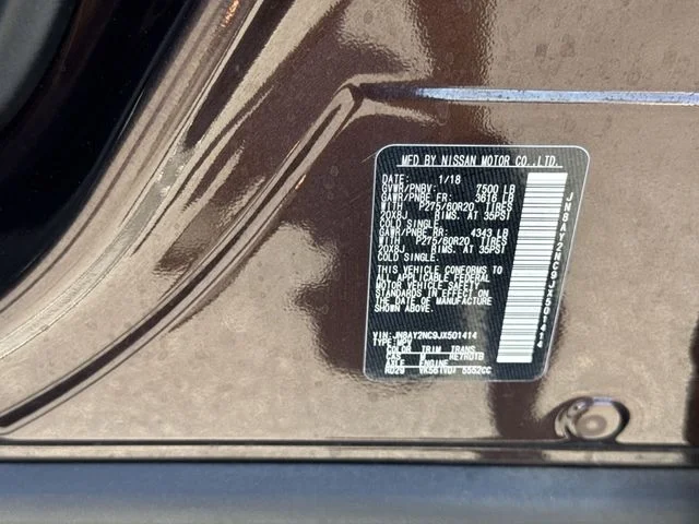 Used 2018 Brown Nissan SL image 35