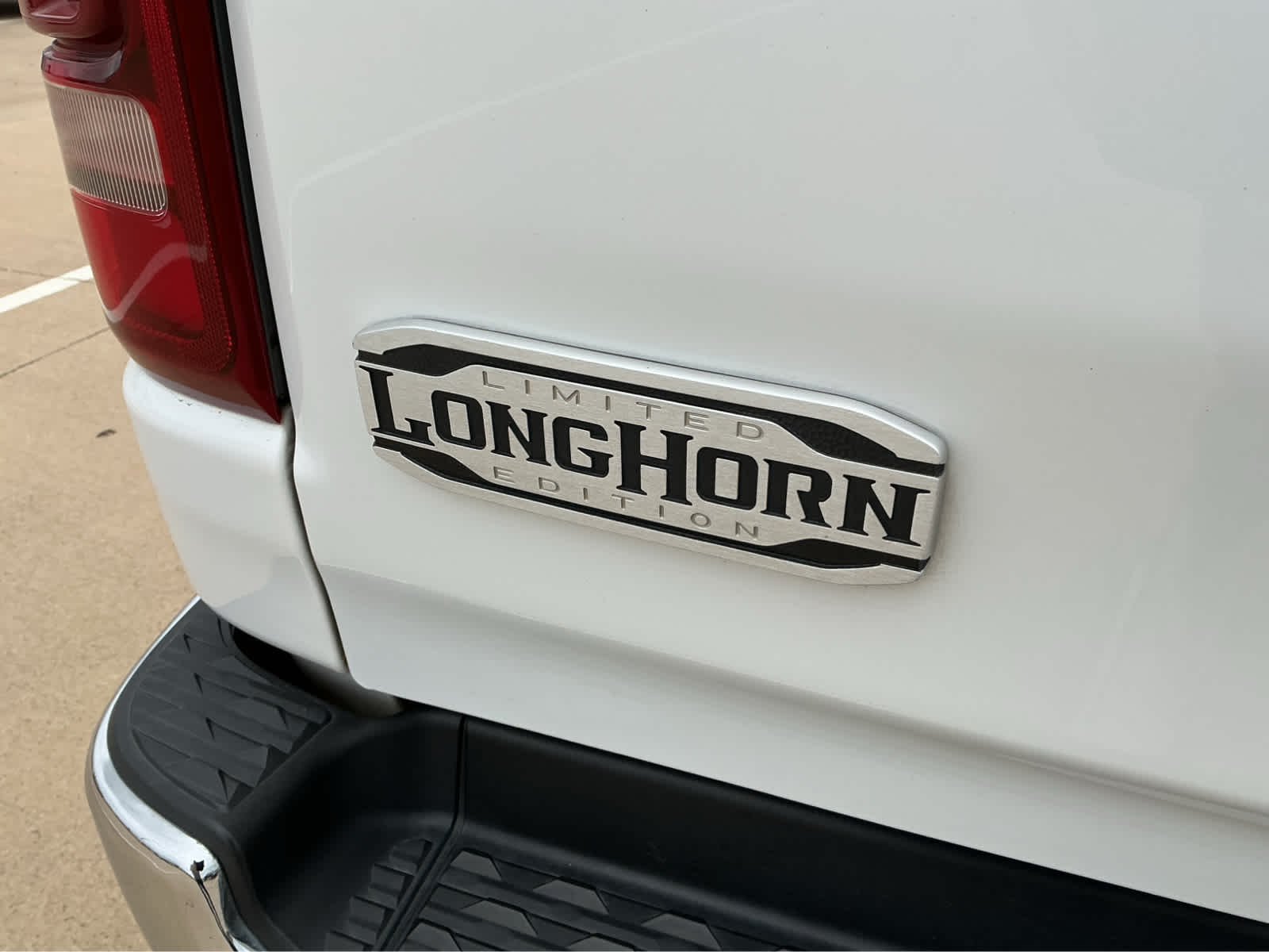 Used 2022 Bright White Clearcoat Ram Longhorn image 9