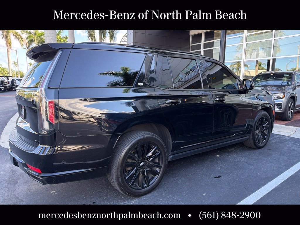 Used 2021 Black Cadillac Sport Platinum image 4