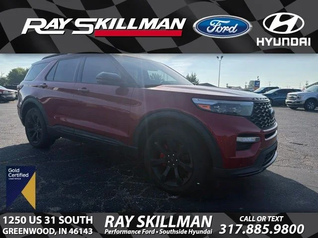 Used 2022 Red Ford ST image 1