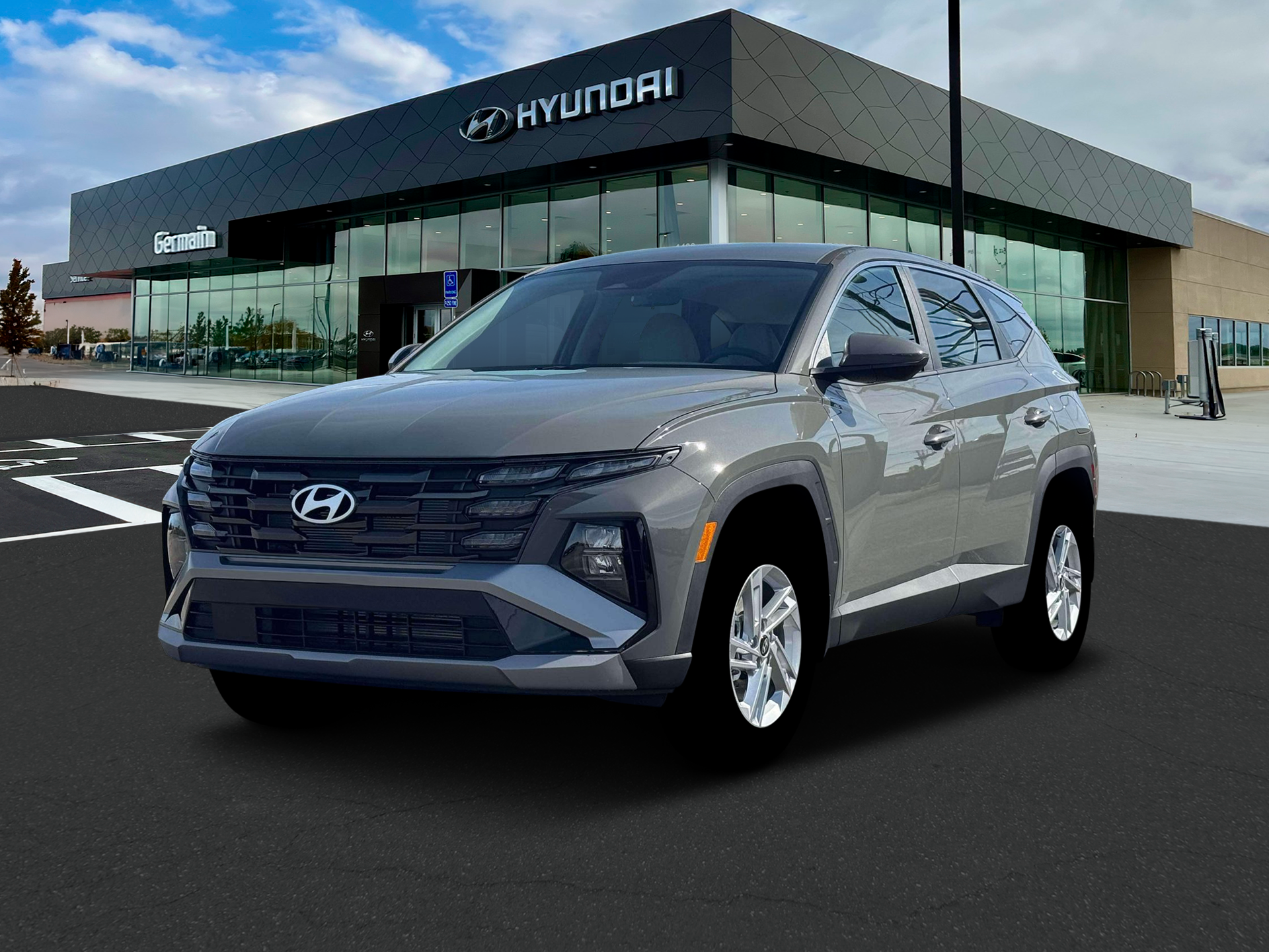 New 2026 Hampton Gray Hyundai SE AWD image 1