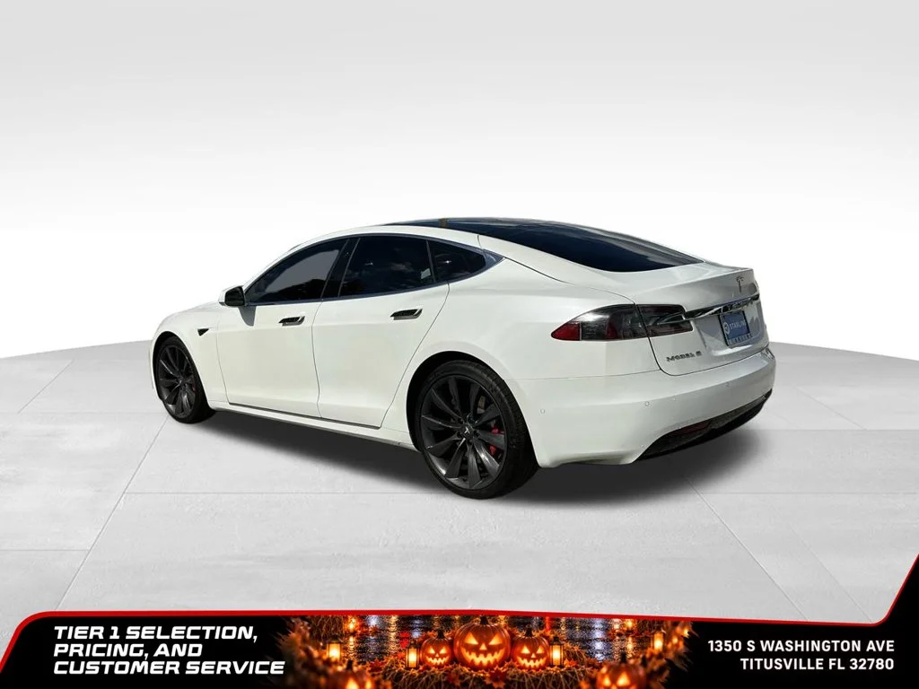 Used 2017 White Tesla 100D image 4