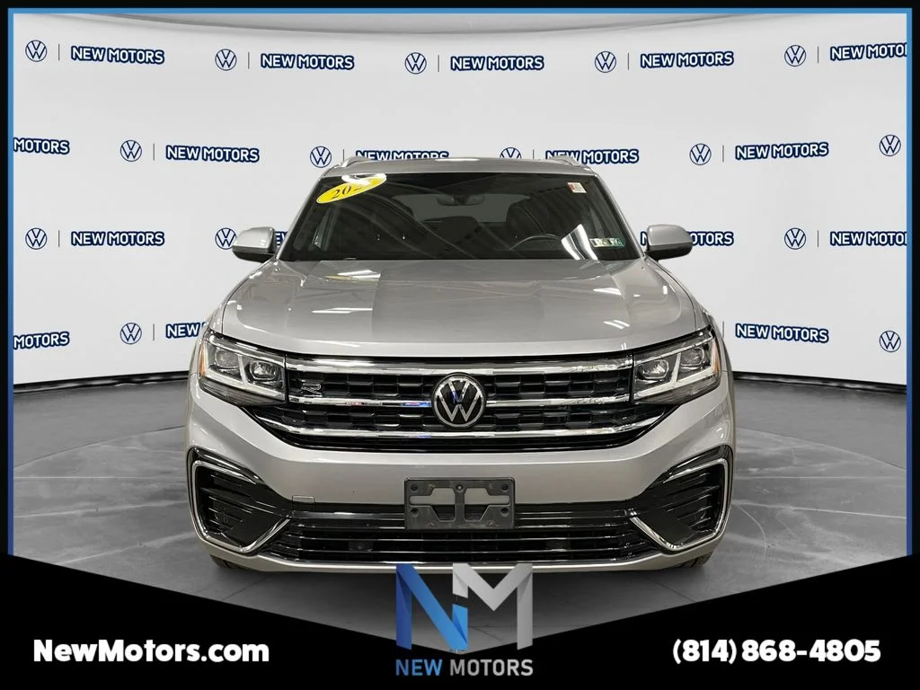 Used 2021 Pyrite Silver Metallic Volkswagen 3.6L V6 SE w/Technology R-Line image 8