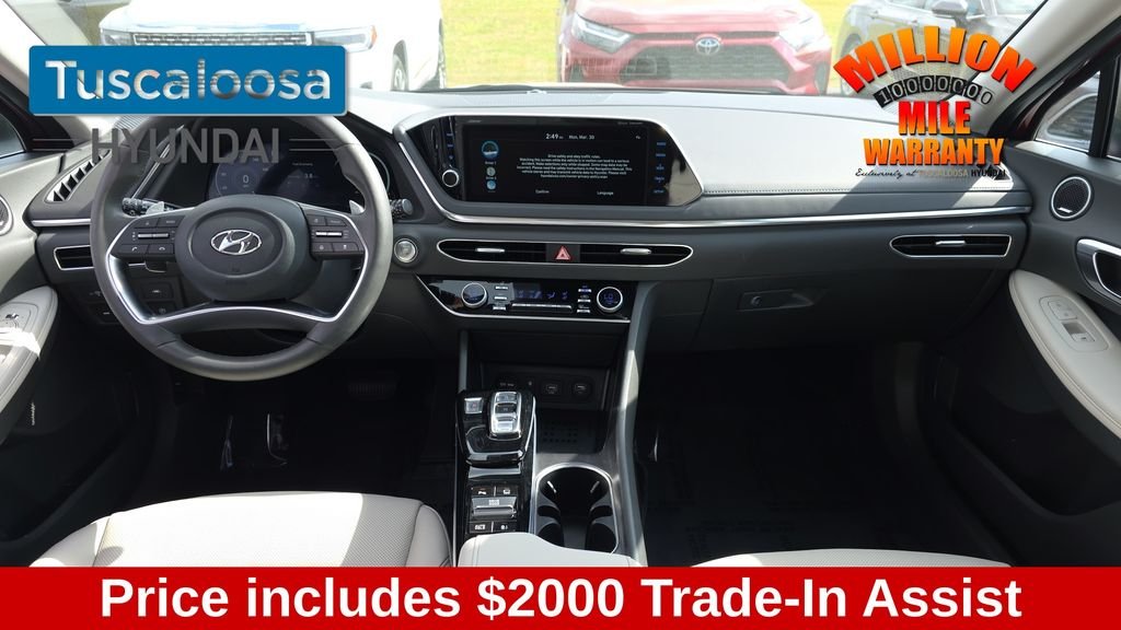 Certified Used 2023 Red Hyundai Limited image 26