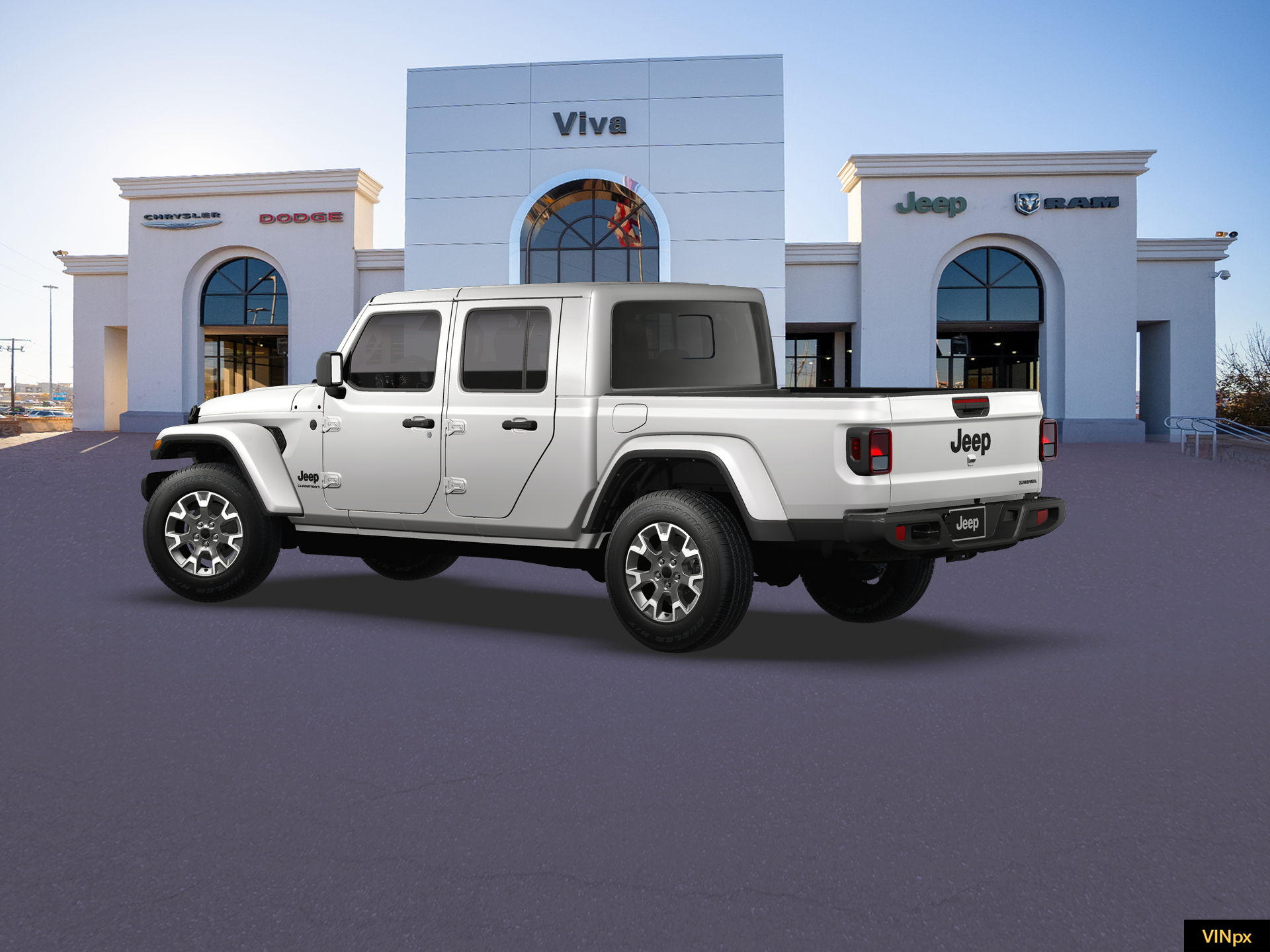 New 2026 Bright White Clearcoat Jeep Sahara image 4