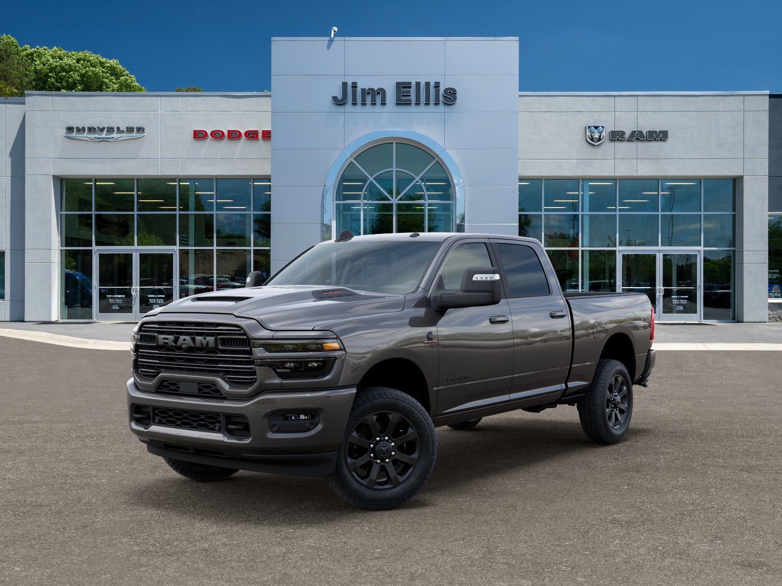 New 2027 Granite Crystal Metallic Clear-Coat Exterior Paint RAM Laramie image 27