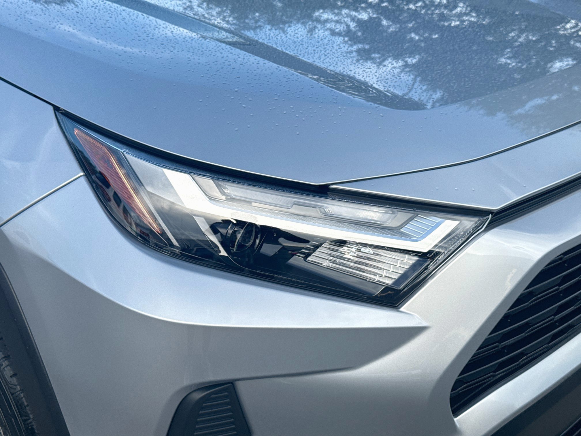 Used 2024 Silver Sky Metallic Toyota Hybrid LE image 32