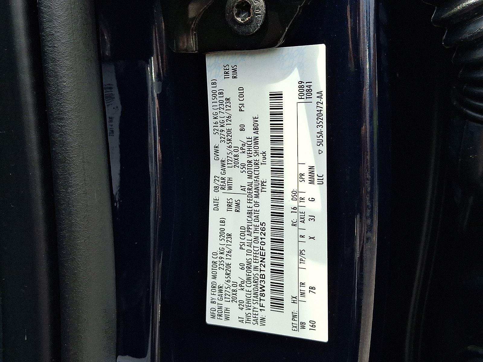Used 2022 Blue Ford Platinum image 26
