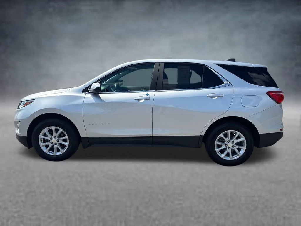 Used 2021 SILVER ICE METALLIC Chevrolet LT image 2
