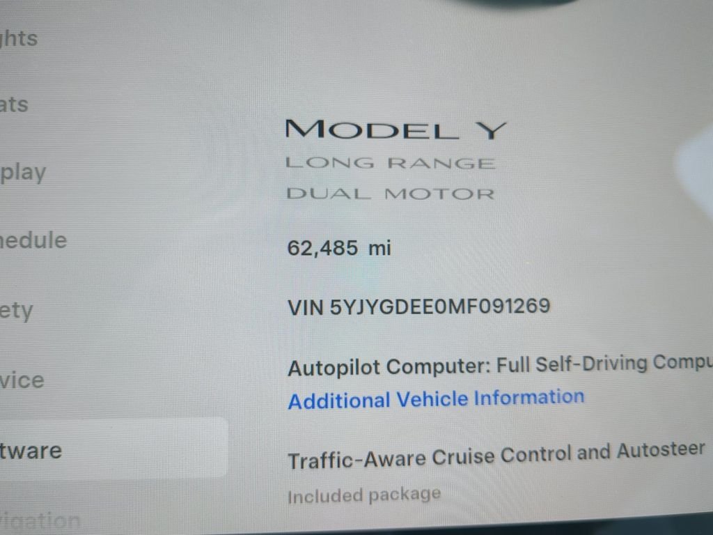 Used 2021 White Tesla Long Range image 15