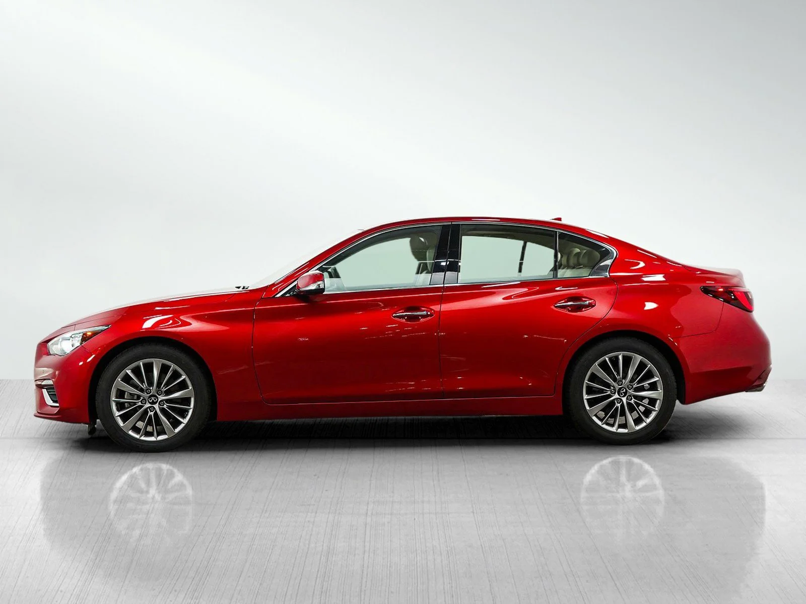 Used 2023 INFINITI Q50 LUXE with VIN JN1EV7BR3PM540573 for sale in Wayzata, Minnesota