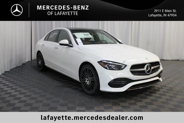 New 2025 Polar White Mercedes-Benz C 300 image 1
