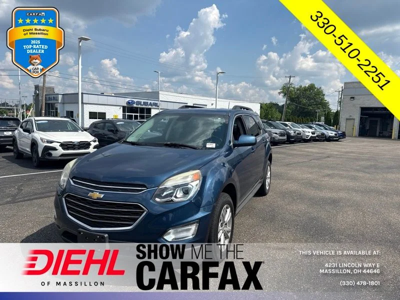 Used 2016 Blue Chevrolet LT image 2