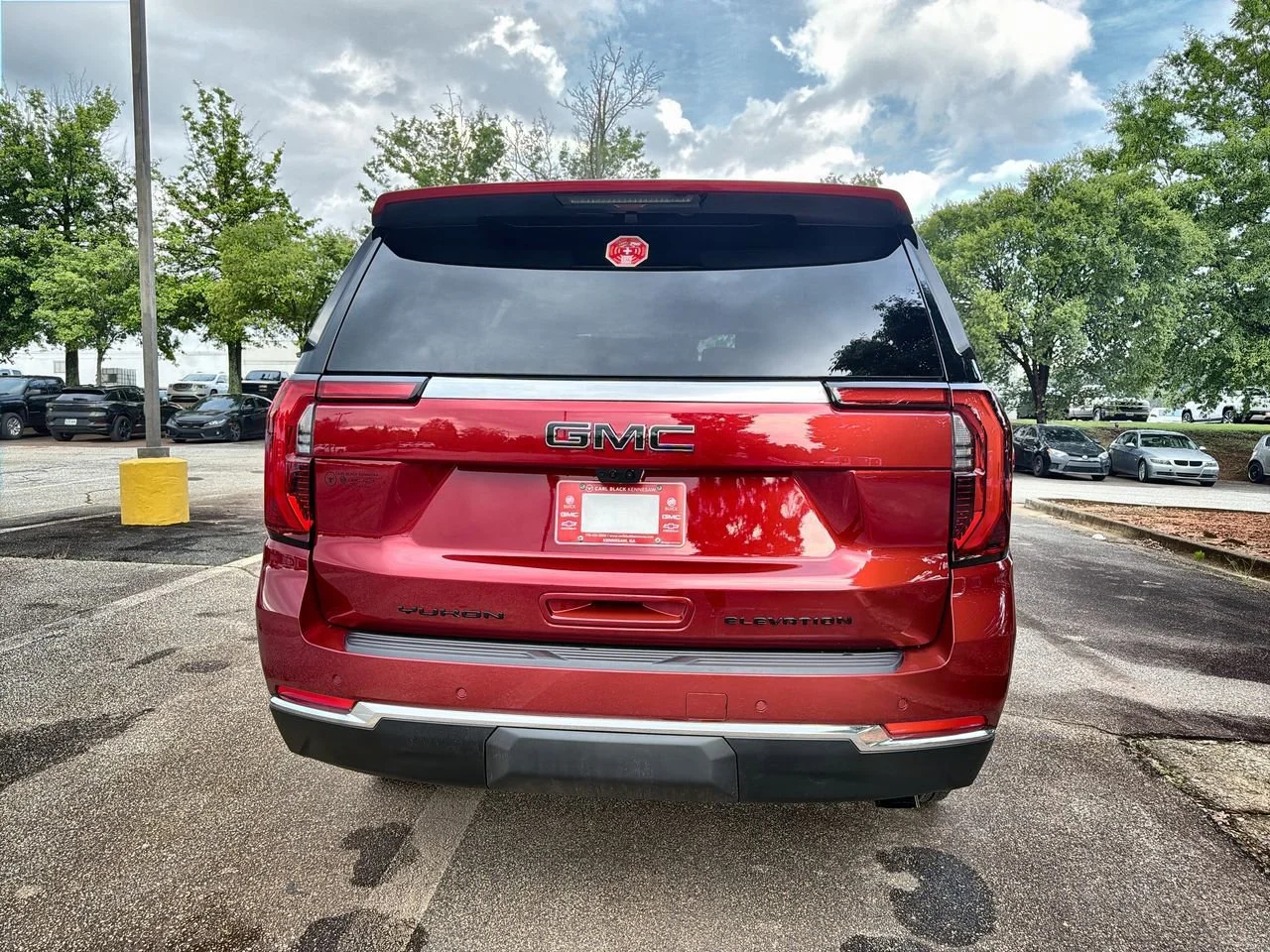 New 2026 Volcanic Red Tintcoat GMC Elevation image 7
