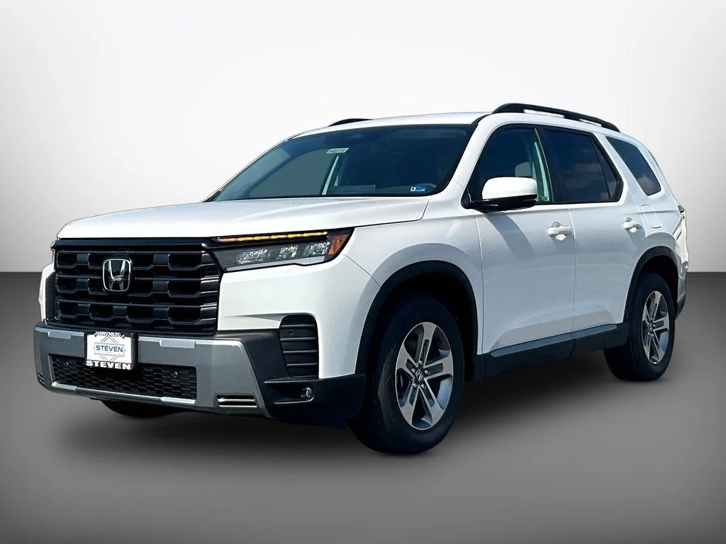 New 2026 Platinum White Pearl Honda AWD EX-L image 3
