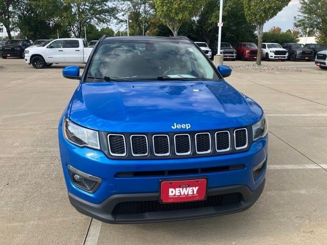 Certified 2018 Jeep Compass Latitude with VIN 3C4NJCBB2JT228704 for sale in Ankeny, IA
