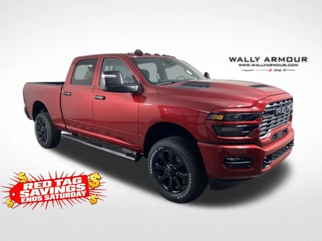 New 2026 Molten Red Pearl-Coat Exterior Paint RAM Tradesman image 1