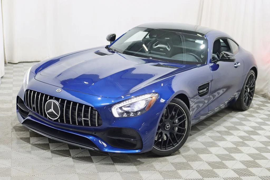 Used 2019 Blue Mercedes-Benz Base image 5