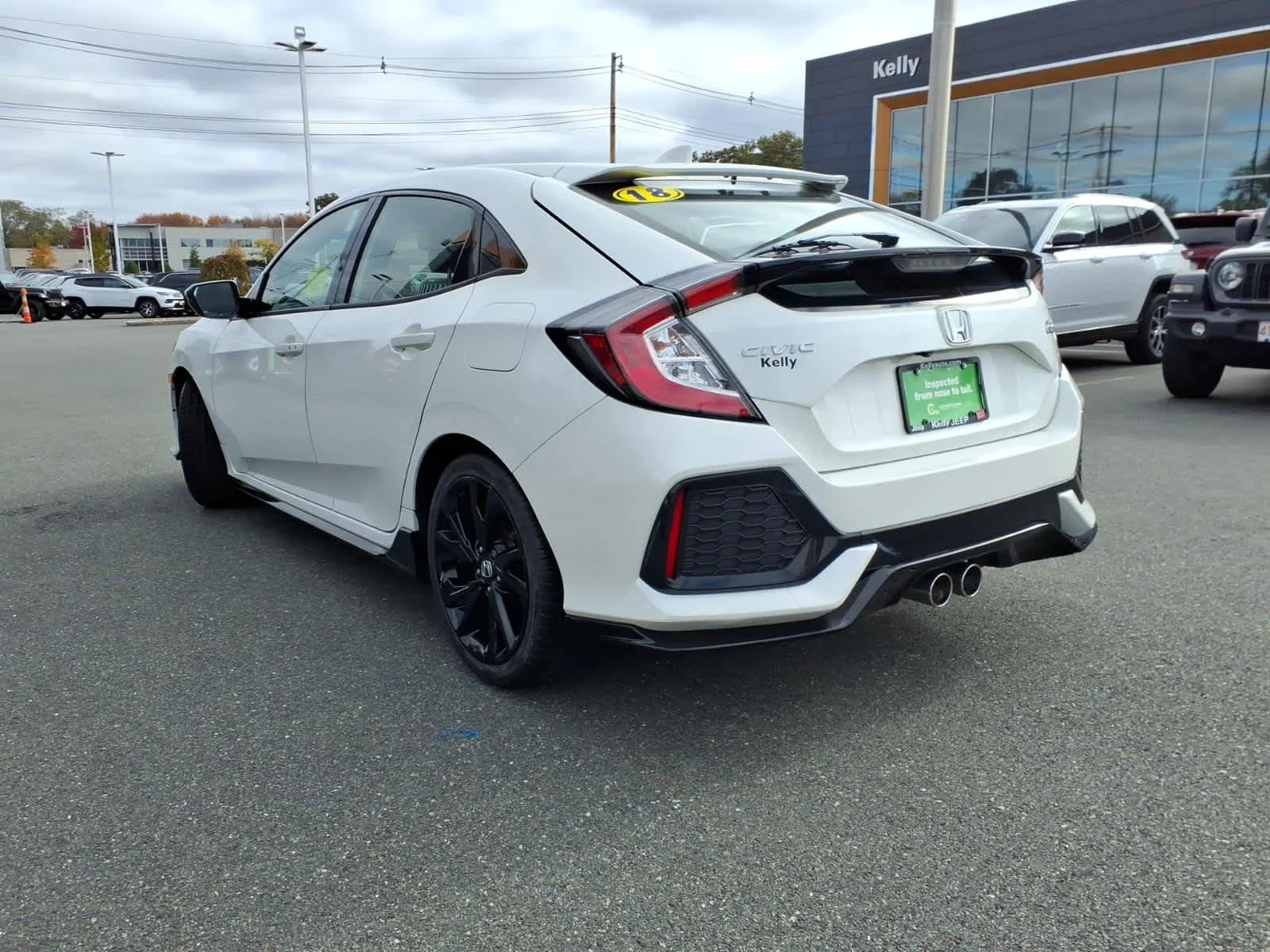 Certified Used 2018 White Orchid Pearl Honda Sport Touring image 11