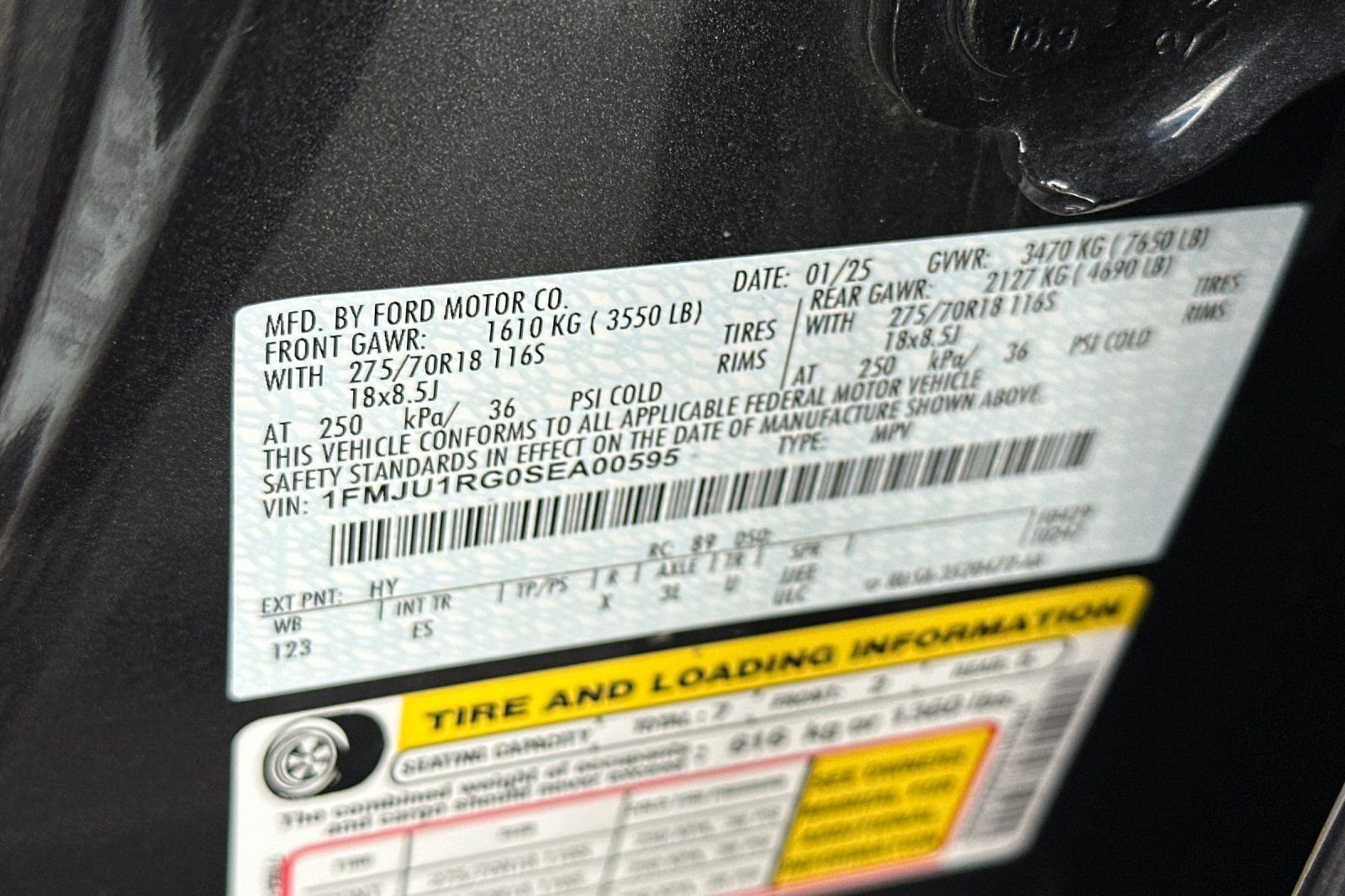 Used 2025 Gray Ford Tremor image 37