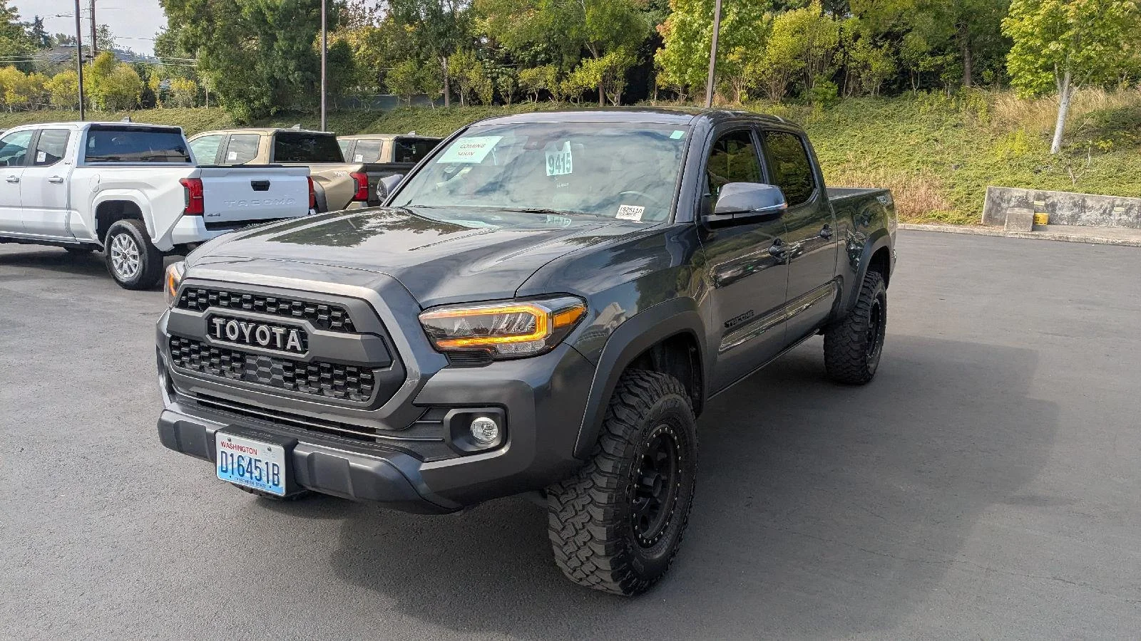 Used 2023 Magnetic Gray Metallic Toyota TRD Off Road image 1
