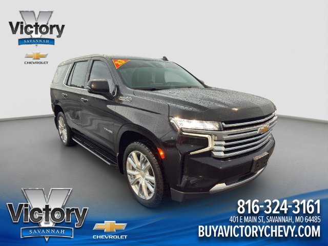 Certified Used 2023 Black Chevrolet High Country image 1