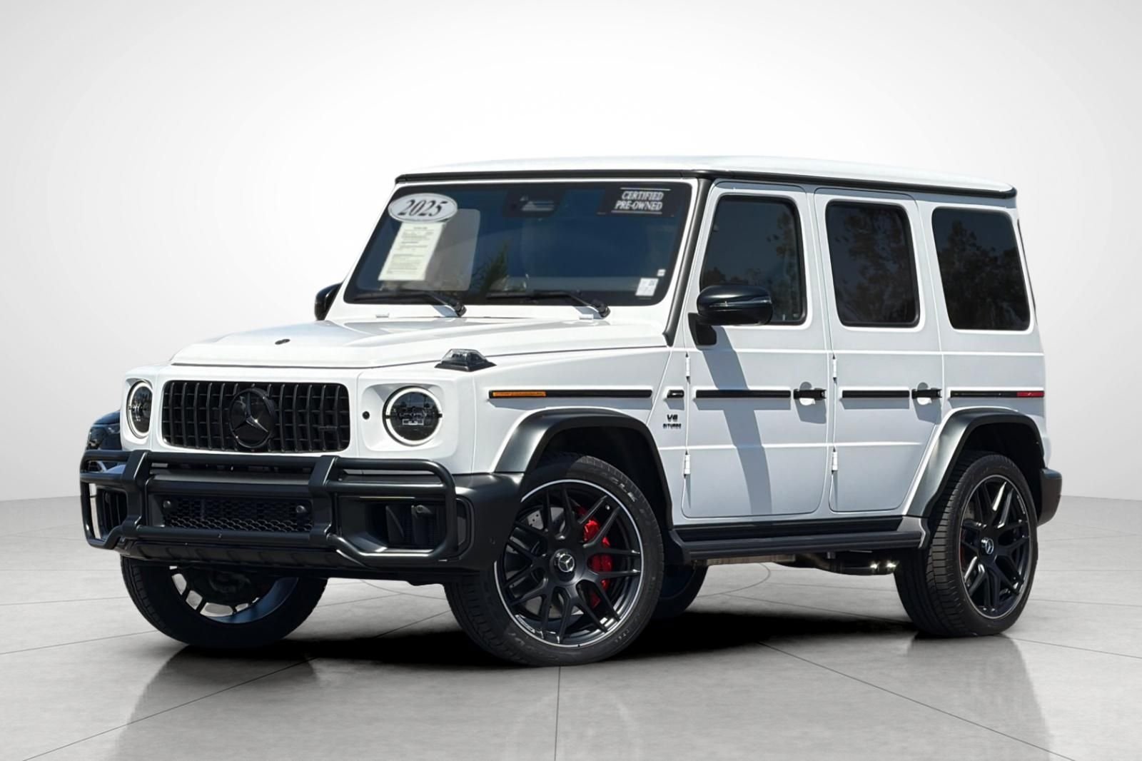 Certified Used 2025 White Mercedes-Benz G 63 AMG® image 1