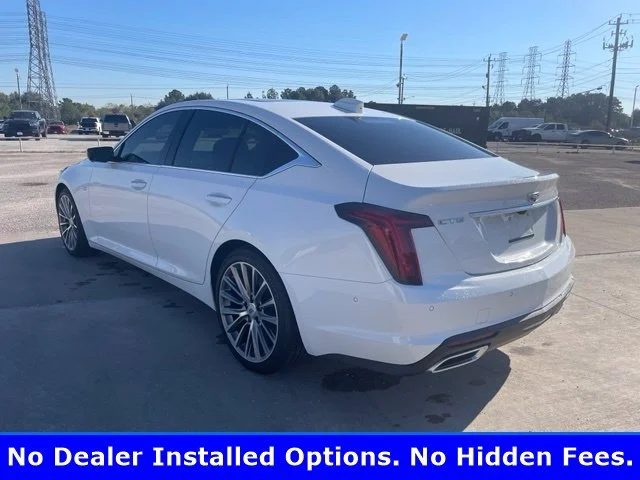 Used 2025 Summit White Cadillac Premium Luxury image 4