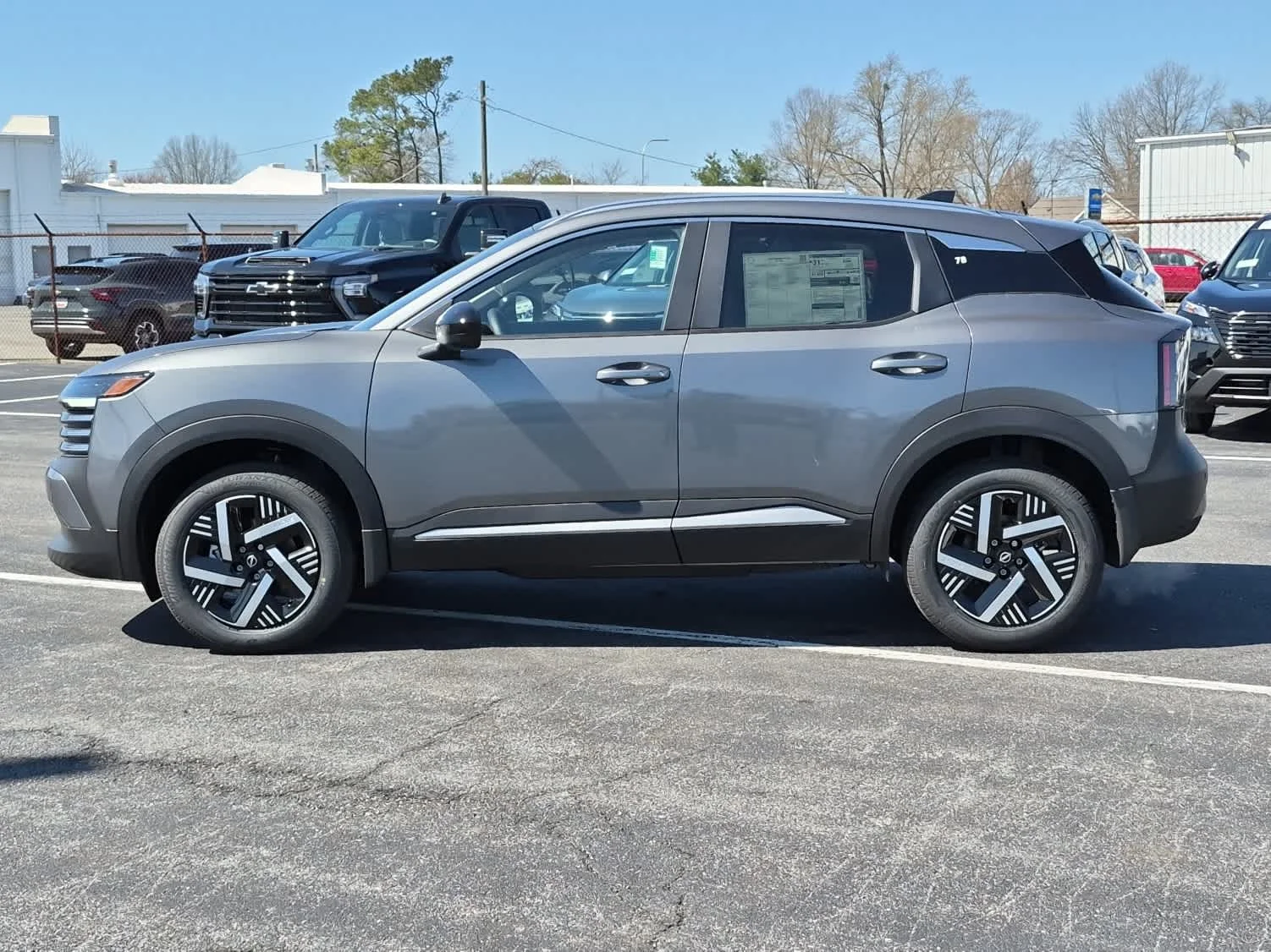 New 2026 Gun Metallic Nissan SV image 5