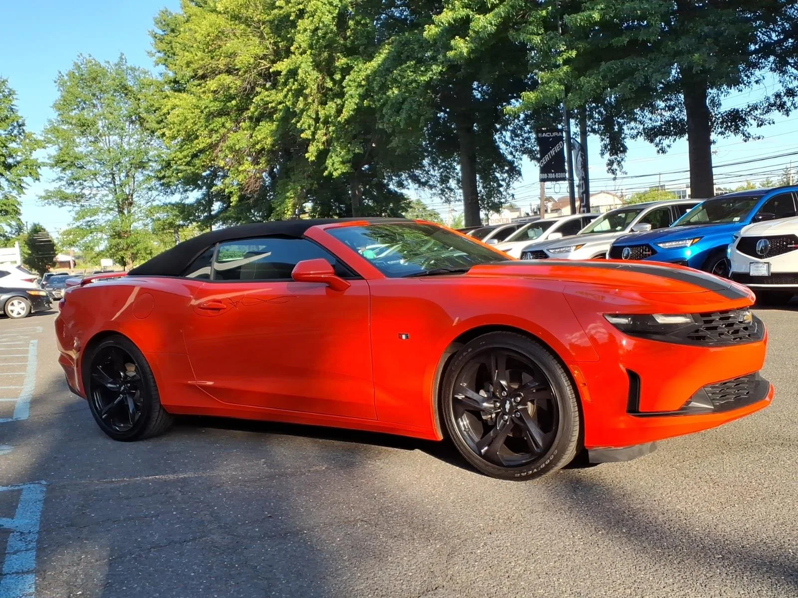 Used 2019 Orange Chevrolet LT image 3