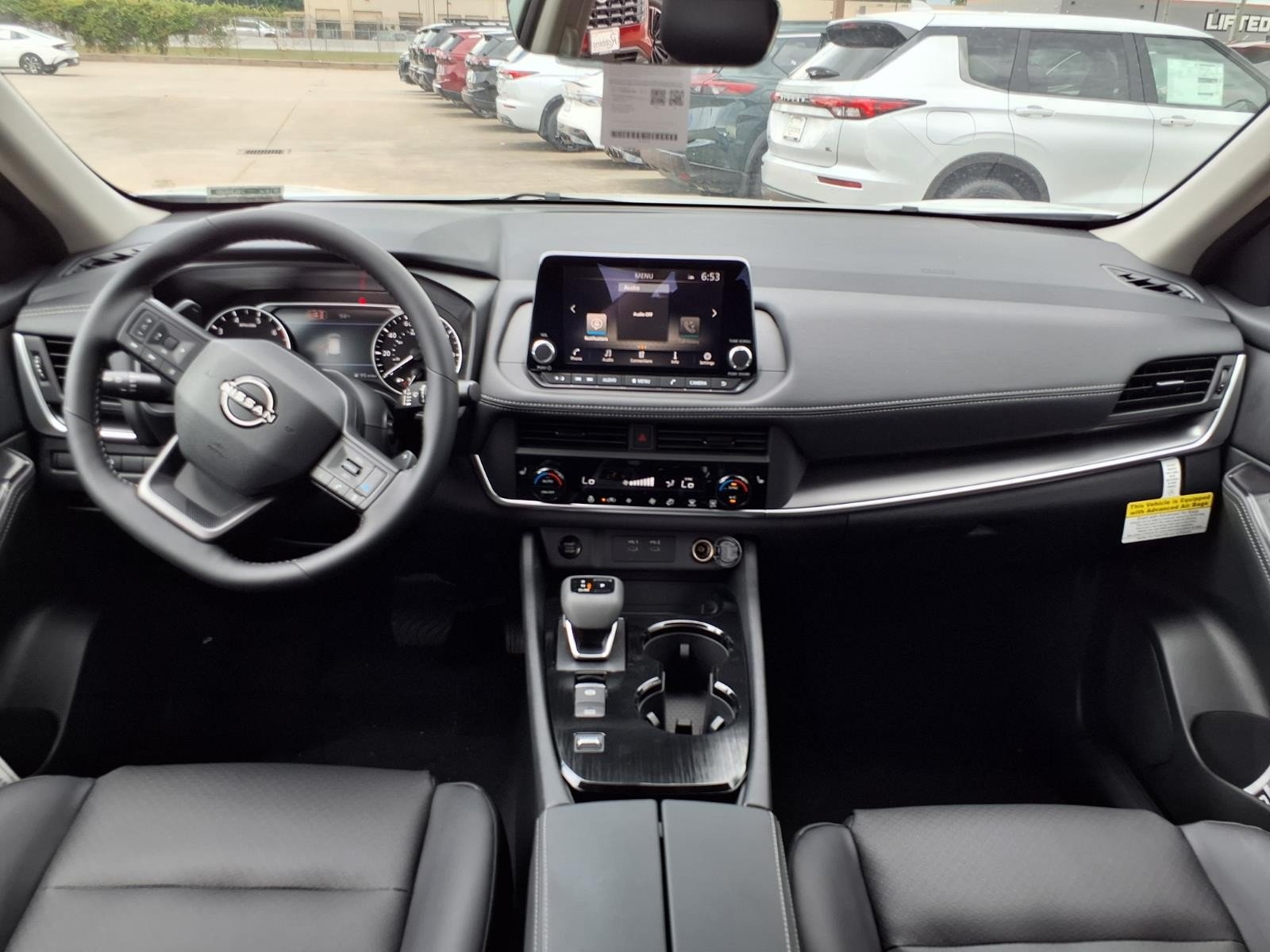 2026 Nissan Rogue Dark Armor™ White at Robbins Nissan