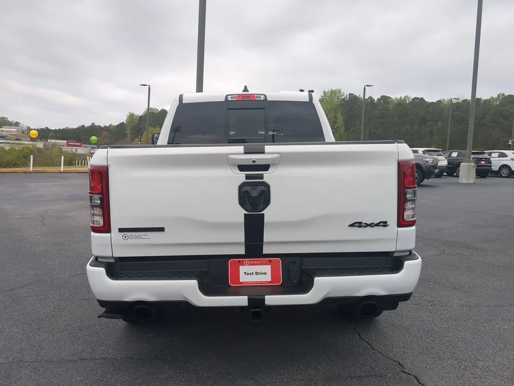 Used 2022 Bright White Clearcoat Ram Big Horn image 6