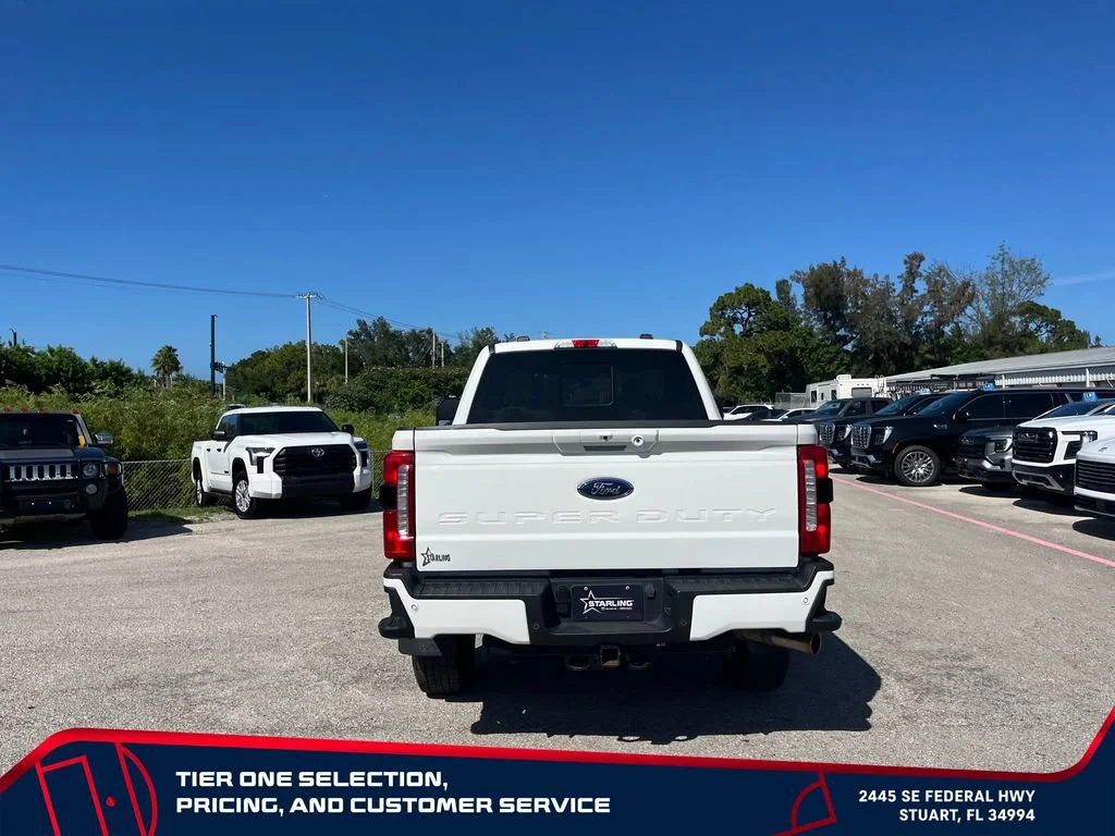 Used 2024 White Ford LARIAT image 6