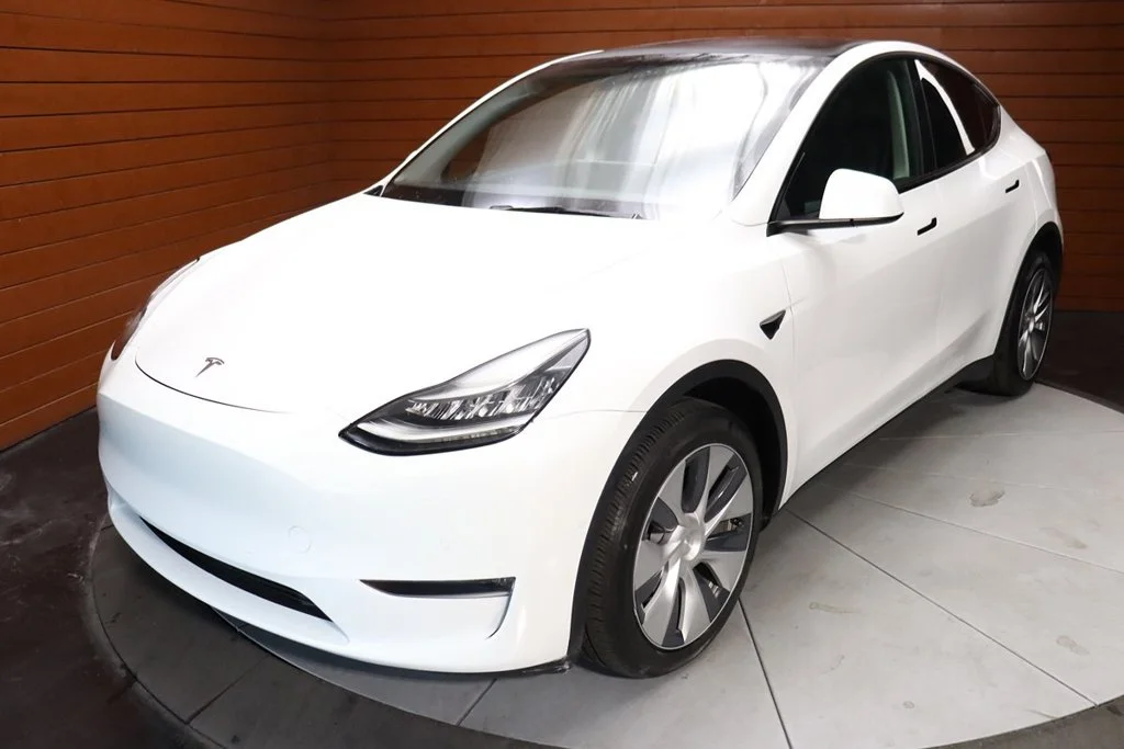 Used 2023 Pearl White Multi-Coat Tesla Long Range image 5