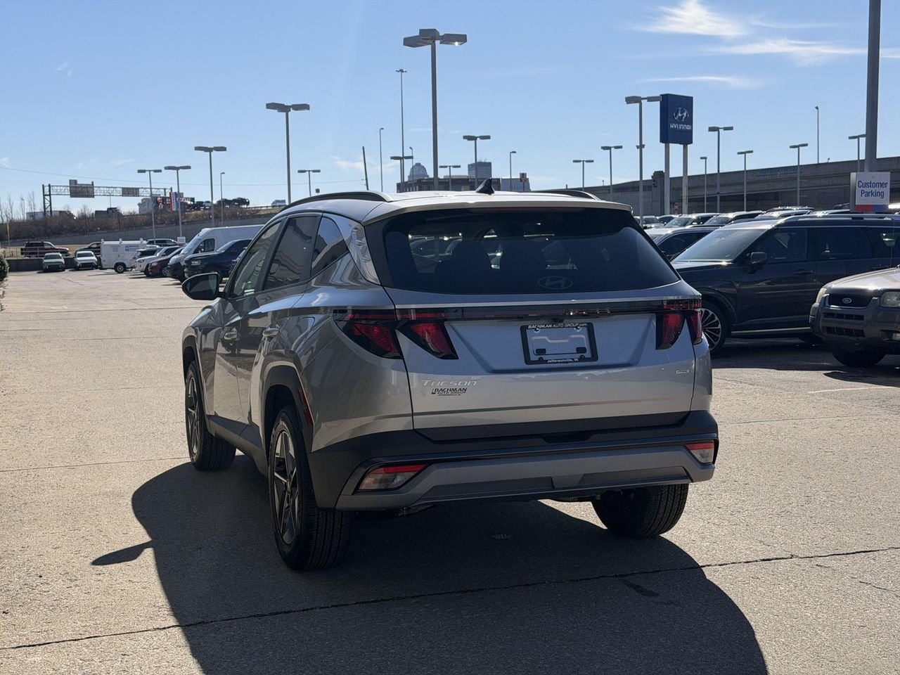New 2026 Shimmering Silver Hyundai SEL AWD image 7