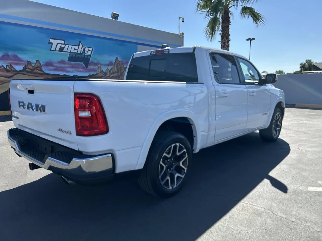 Used 2025 White Ram Laramie image 6