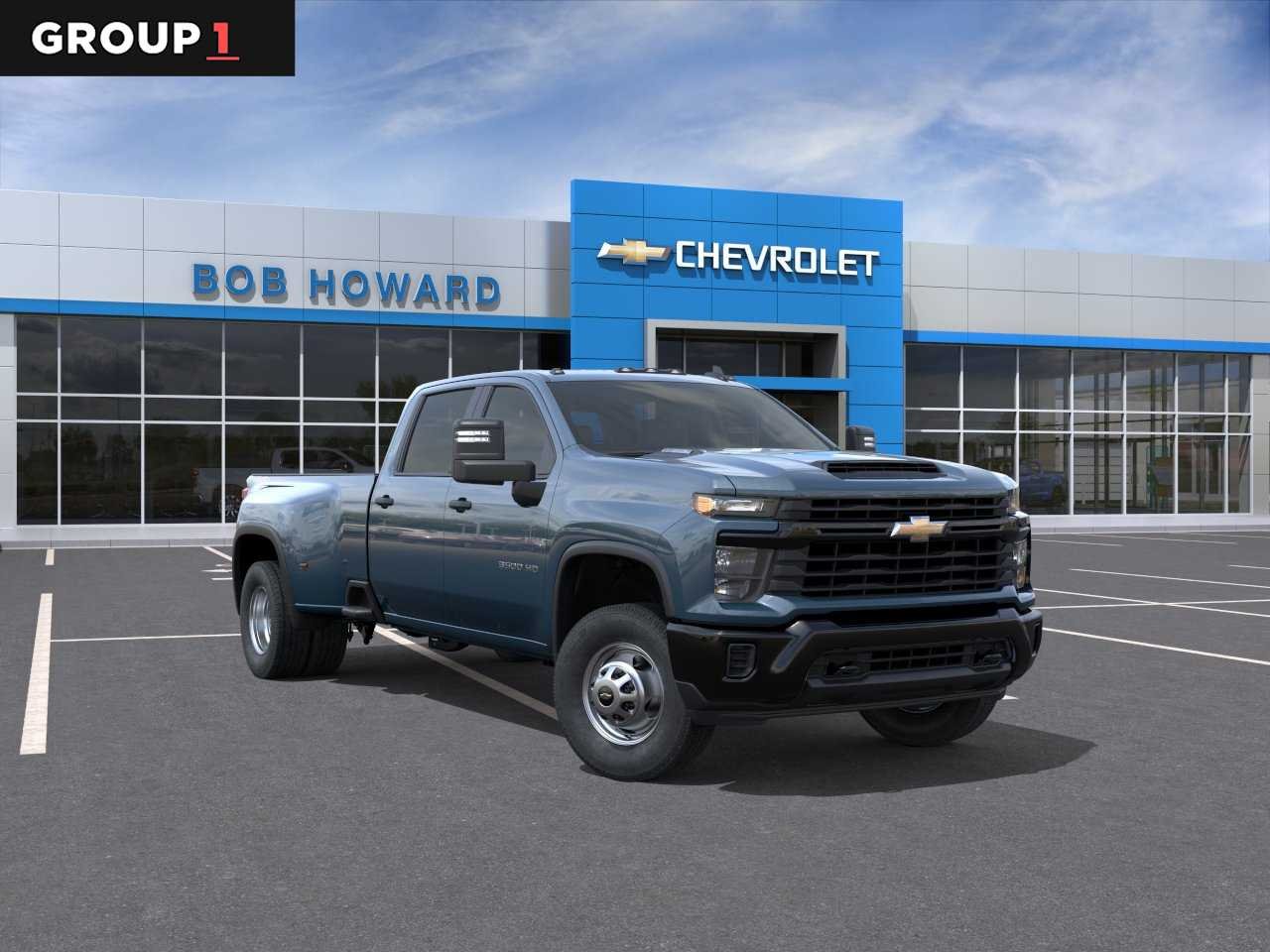 New 2026 Lakeshore Blue Metallic Chevrolet WT DRW image 1