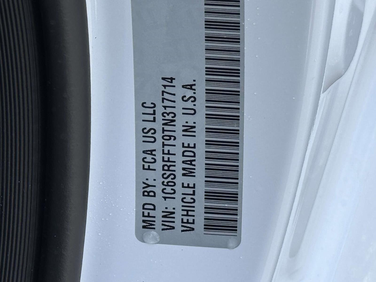 New 2026 Bright White Clear-Coat Exterior Paint RAM Big Horn image 27